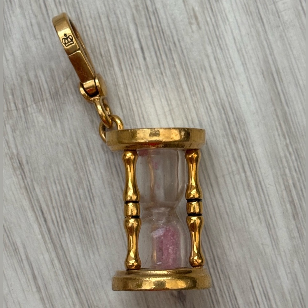2008 Juicy Couture RARE Collectors Hour Glass "Days of Our Couture" Charm